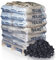 PALIGO Kokskohle Mittel 20-40mm 25kg x 12 Sack 300kg 1 Palette Steinkohle Nusskohle Schmiedekohle Schmiedekoks Heizkohle Kesselkohle Esskohle Fettkohle Fettnuss Kohle Koks Kamin Ofen Anmag