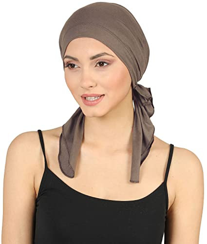 Deresina Headwear Vorgebundenes Bandana (Mink)