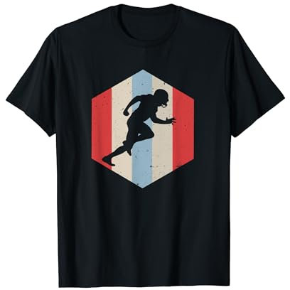 American Football Running Back Design T-Shirt