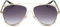 ZYIZEE Sunglasses Pilot Rose Gold Fashion Sunglasses Women Oversized Luxury Double Frame Sun Glasses For Female Silver-gold_gray