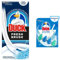 Toilet Duck Fresh Brush with Holder-Toilet Bowl Cleaner Starter Kit- with Duck Active Clean Rim Block