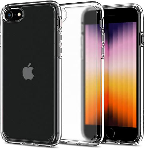 Spigen Ultra Hybrid Case Compatible with iPhone SE 2022/2020 / iPhone 8/7 - Frost White