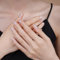 DANNI & TONI Halb ausgehärtete Gel Nagelfolien (Sparkle On) Transparent Klar schimmern Gel Nagel Aufkleber, Halbgehärtete Nagelfolie Nagelsticker Nageldesign Wraps 28 Aufkleber