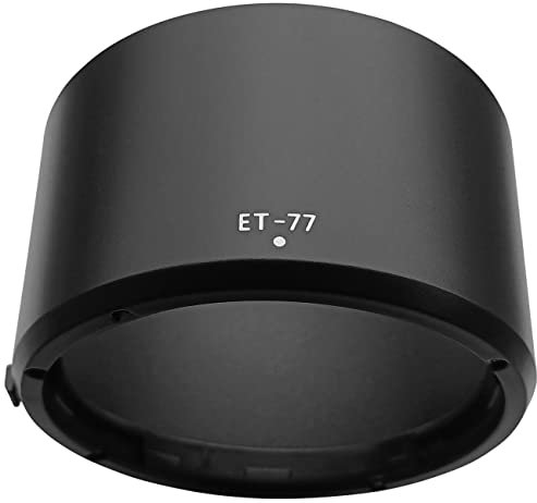 HUIPUXIANG RF 85 mm Gegenlichtblende für ET-77 Canon RF 85 mm F2 Makro ist STM 【Nicht für RF85 mm F1.2 L USM】 Objektiv an EOS R6 R6 Mark II R5 RP R Kamera (für Zubehör), 67 mm Gegenlichtblende