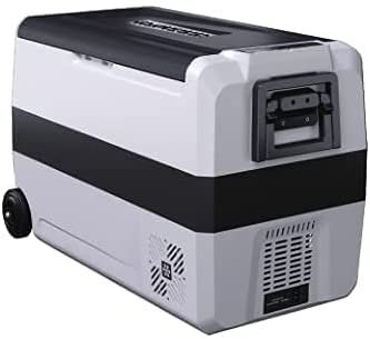 Samnuerly 36/50/60L AC DC12/24V Voiture Auto Portable Camping Pique-Nique en Plein air RV Voyage Maison réfrigérateur congélateur glacière Mini réfrigérateur