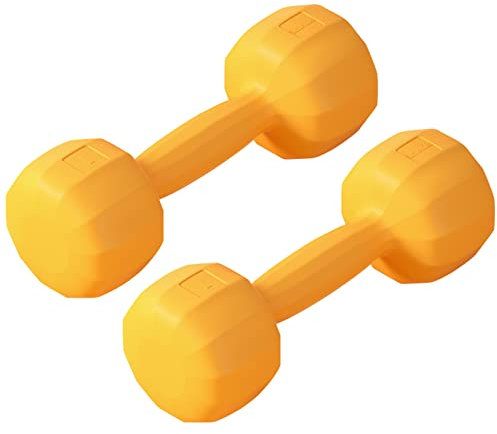 Hantel Fitness Hanteln Set Hantelset 2er Set Kurzhantel Kurzhanteln Gewichte für Frauen & Männer 2 x 1 kg