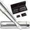 Ellington Pens Luxury Fountain Pen Set- Fountain Pens for Writing - Smooth Nib - Includes Refillable Ink Converter, 3 Ink Cartridges [2 Black & 1 Blue], Gift Box - Elegant Calligraphy