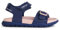 Geox J Sandal Fusbetto Gi, Navy Rosa, 37 EU
