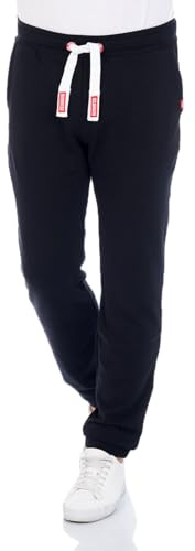 riverso Jogginghose Herren Baumwolle lang RIVLino Regular Fit Sweatpants | Trainingshose Freizeithose Sporthose Grau Rot Blau Schwarz Grün S M L XL XL XXL 3XL 4XL 5XL