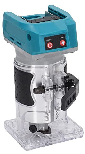 Cordless Compact Router, Brushless Compact Fixed Base Router, 18 Volt Lithium Ion Cordless Fixed Base Trim Router (Tool Only), Compatible with BL1815, BL1815N Battery(NO BATTERY)