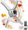 Lame de Rechange Compatible avec Machine à Ninja Crème Deluxe NC501EU, Lame de Rechange en Acier Inoxydable pour Sorbetière Ninja CN501CO NC500C NC501C NC501H