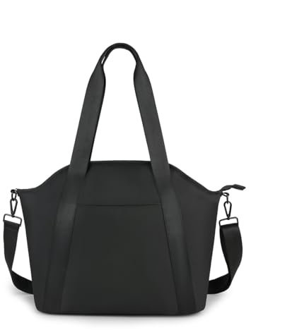SONARIN PU Baby Wickeltasche,Multifunktionale Wasserdichte Reise Wickeltasche Umhängetasche Tragetasche Henkeltaschen Babytasche mit Schultergurte & Kinderwagen Haken