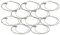 vhbw 10x Kensington per Laptop Notebook - Cavo di Sicurezza con Serratura a Combinazione numerica, 1,8 m