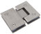 Frameless Glass Shower Door Hinge Heavy Duty Stainless Steel 180 Degree Dual Action Opening for Bathroom Glass Thickness 8mm to 12mm 120lb Load Capacity