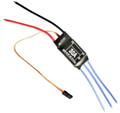 Drehzahlregler für bürstenlose Motoren - Stromversorgung für 30 Ampere Motor | Multi-axiale Geschwindigkeitsregler für Flugzeuge - Für den Einsatz in Flugzeugen Quadrocopter Flugzeuge Dron