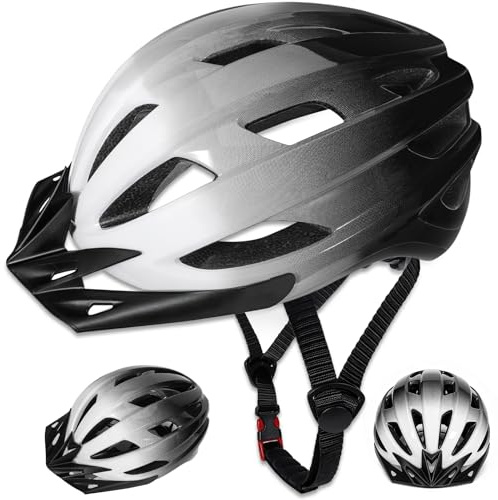 PQETBV Casco da Bici per Bambini, Casco da Ciclista con Visiera, Regolabile per 3-16 Anni Leggero Traspirante Cascos per Skateboard Pattinaggio Monopattino Sport Estermi