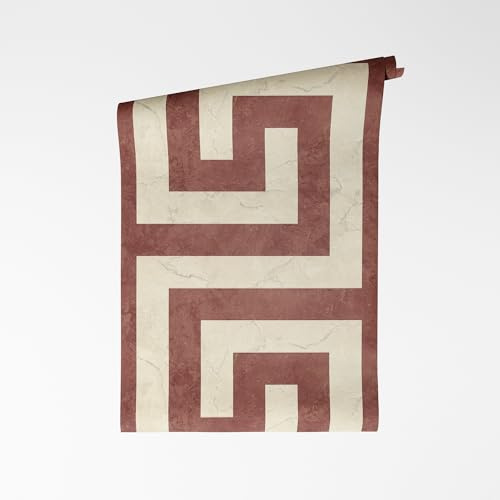 A.S. Création Floral-Vliestapete – Beige, Braun, Creme – 10,05 x 0,53 m | Florales Floral-Motiv als natürlicher Blickfang – matte Motivtapete, einfach zu verkleben & spurlos abziehbar