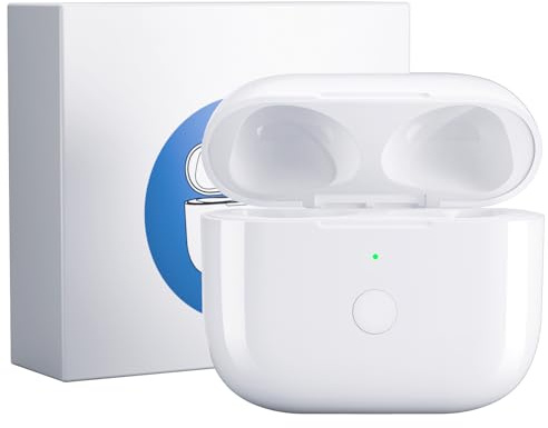Uluck Wireless Charging Case Replacement Compatible with AirPods Pro 1 and Pro 2, Airpods Pro Case with Bluetooth Button for Pairing, 660 mAh Airpod Pro 2 Case Replacement