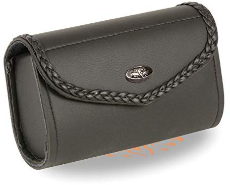 Milwaukee Leather Shaf International SH43902 Windschutzscheiben-Tasche, PVC, klein, Schwarz