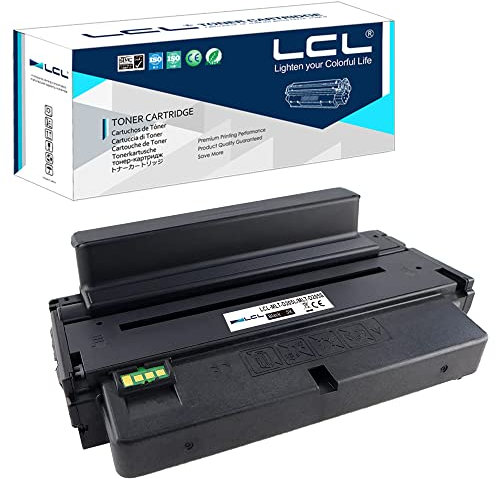 LCL Kompatibel Tonerkartusche MLT-D205S MLT-D205L 5000 Seiten (1 Schwarz) Ersatz für Samsung ML-3300 3310 3710 3312 3712 3310ND 3312ND 3710ND 3310D 3710D SCX-5739 5639 5737 4833 5637 4833HD 4833FD