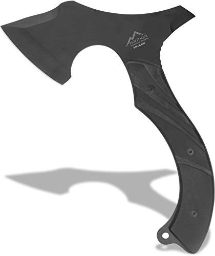 normani Tomahawk Comox Campingaxt Enforcer mit Nylonscheide Farbe Black