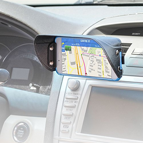 TFY Universeller Handy-Sonnenschutz und Blendschutz, kompatibel mit iPhone 15/14/13/12/11/XS/XR/8/SE und 5,3 bis 6,1 Zoll Smartphones