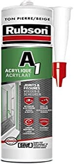 RUBSON Mastic A1 Joint et Fissure Façade Ton Pierre Cart 300ml