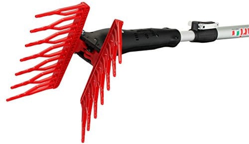 Abbacchiatore Raccogli Olive elettrico OLIVANCE EP con asta telescopica da 2m a 3m completa di cavi per batteria