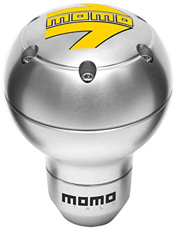 Momo MOMPOSK51SILVER - Alu Sk-51 Pomo de Cambio, Color Glossy Silver