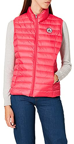 JOTT SED Veste en Duvet de Soie, Fucsia, Small Femme