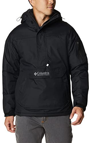 Columbia Challenger Insulated Pullover, Anorak hiver Homme, Black, Taille XS