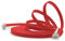 1aTTack.de 2m - rot - 1 Stück - Cat.6 Flaches Netzwerkkabel Cat6 Flachkabel Ultra Flach Cat.6 Patchkabel 1000 Mbit/s Gigabit LAN (RJ45) Flach Slim Micro