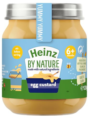 Heinz Baby Food Egg Custard Jar 120g
