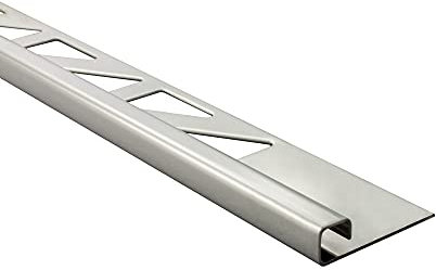 10x Quadrat-Profil Edelstahlschiene Fliesenprofil Fliesenschiene Edelstahl V2A L250cm 6mm glänzend