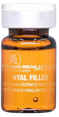 Hyal Filler – Hyaluron Filler mit vernetzter Hyaluronsäure - steriles Hyaluron-Serum für Microneedling (Derma Pen) u. Mesotherapie (Dermaroller)
