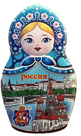 Russland 3D Puppe kühlschrankmagnet Souvenirs handgemachte Harz magnetische Aufkleber Home küche Dekoration, Russland kühlschrankmagnet Sammlung Geschenk