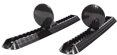 Pelican Uni – Erwachsene PS0540-2 Kajak-Fußstütze, Schwarz, One Size