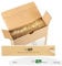 Slim Nail Files Half Moon Emery Boards for Acrylic Gel Tips Natural Wooden Core Eco-friendly products by Nail4U Double sided 180/240 grit Manicure Tools for Home and Salon use Pack of 50 pcs
