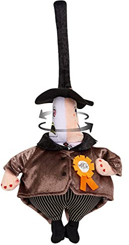 Disney Tim Burton L'Étrange Noël de monsieur Jack réversible en peluche 33 cm pour enfants à partir de 3 ans Just Play