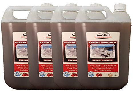 Snow Foam Car Shampoo Valeting Xtreme (Cherry, 4x5L)