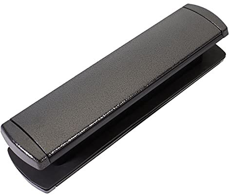 12 Letterplate Door Letterbox UPVC Wood Omega Premium Sprung Heavy Duty 40-80 - Antique Black