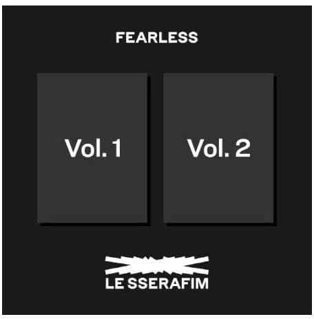 LE SSERAFIM – Fearless [Random ver.] (1. Mini-Album) Ein zufälliges Album + Vorbestellung begrenzte Vorteile + Kulturkoreanisches Geschenk (dekorative Aufkleber, Fotokarten, Toplader Stcikers)