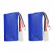 2pcs 7.4V 1500mAh EL-2P Prise Batterie au Li pour UDI UDI009 UDI902 UDI002 AA102 FT009 Jouet Hors-Bord télécommandé 2.4G Bateau compétitif Batterie modèle de Bateau télécommandé à Grande Vitesse