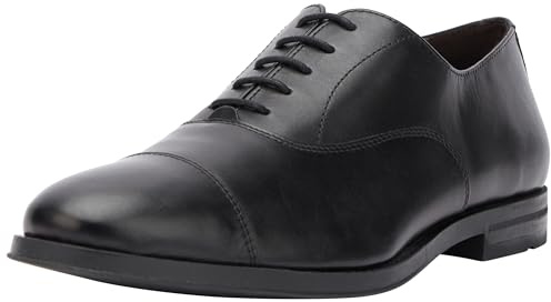 Geox U Decio A, Oxford Uomo, Nero, 43 EU