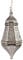 Orientalische Lampe Pendelleuchte Salma Silber 40cm E27 Lampenfassung | Marokkanische Design Hängeleuchte Leuchte aus Marokko | Orient Lampen für Wohnzimmer Küche oder Hängend über den Esstisch