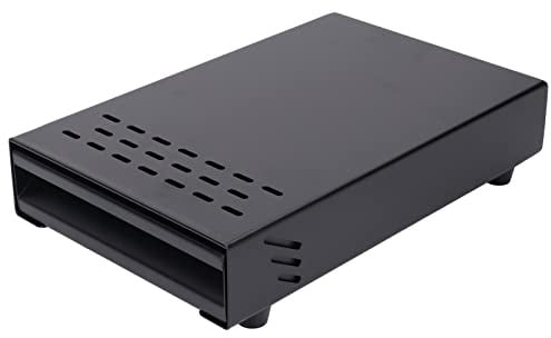 Klopfbox Schublade Espresso Klopfbox Schublade Edelstahl + Gummi Kaffee Klopfbox Schublade Edelstahl Verdickte Kaffeerückstände Pulverbox für den Haushaltsladen (Schwarz LR063682)
