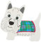 Scottie Dog Mini Wooden Puzzles - My First Puzzles, Jigsaw Puzzle Games with Farm Animal - Educational Toys For 1 Year Old + Toddler, Montessori Early Development & Activity Toys by Orange Tree Toys