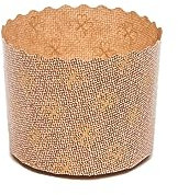 Ecopack Panettone-Backform aus Papier, 100 g, backofenfest bis 220°C, 100 Stück