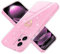 Yichxu Funda para Xiaomi Redmi Note 12 Pro 5G Glitter Silicona Carcasa Antigolpes Brillante Ultra Delgado Suave TPU Protección contra Caídas Diseño Corazón Amar Caso para Redmi Note 12 Pro 5G, Rosa