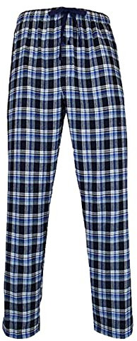 Generisch Low Rise Cargo Pants, Fashion Men's Casual Plaid Loose Sports Casual Pants Cargohose Herren Kurz Oberschenkel Kompression Japanese Streetwear Strauß Hose Engelbertstrauss Für (L, Blau)